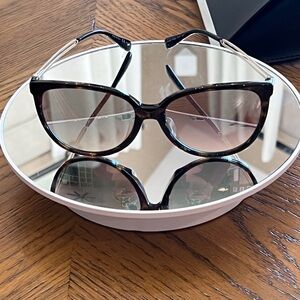 Givenchy Women's Tortoise and Gold Sunglasses